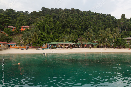 Terengganu, Malaysia - September 25, 2019: perhentian islands in Teregganu in Malaysia