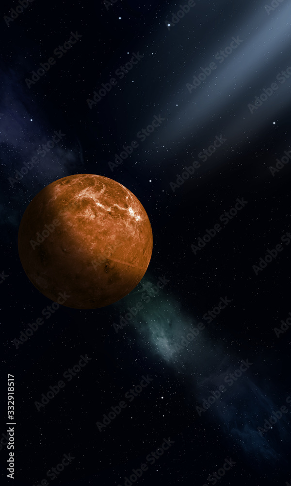 Fototapeta Space illustration of Venus