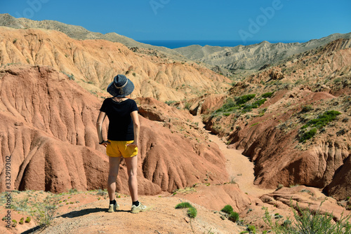 Kyrgyzstan, View on the Fairytale canyon 