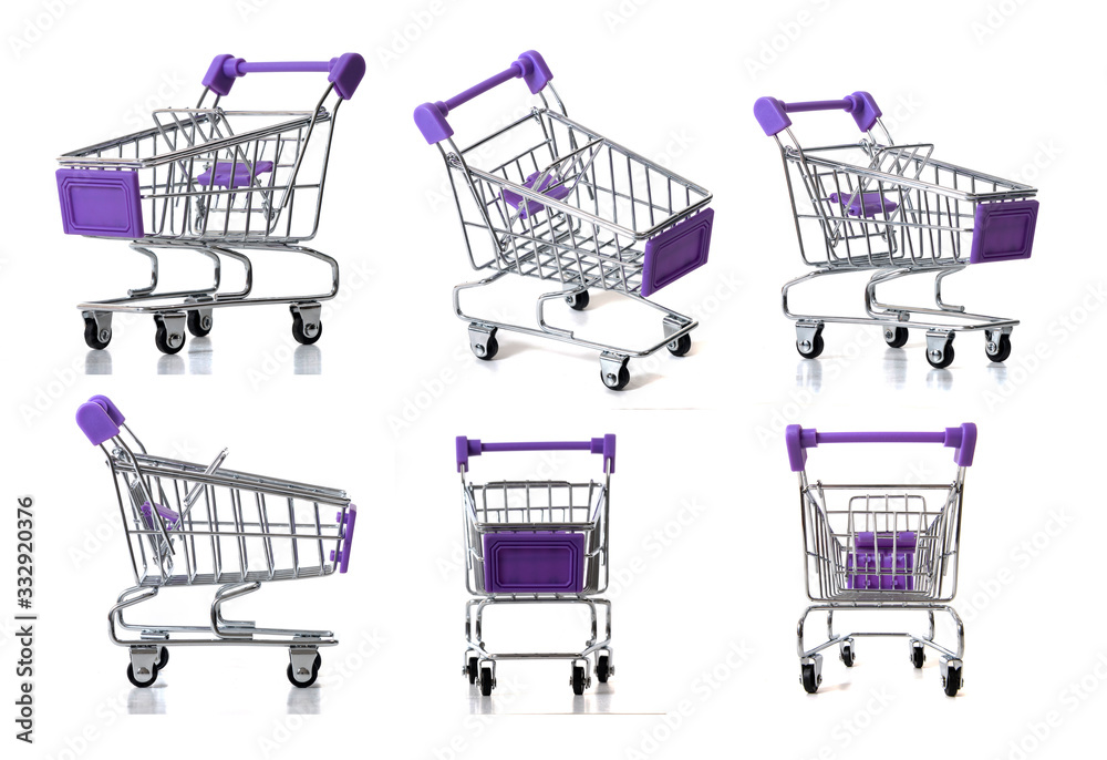 Miniature shopping carts Miniature shopping carts