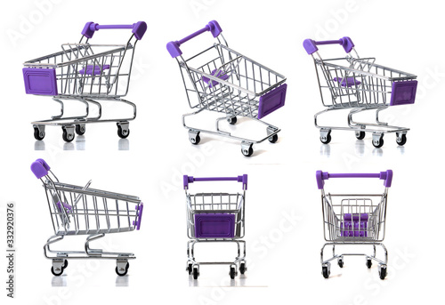 Miniature shopping carts