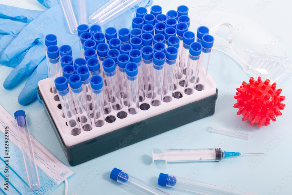 Several laboratory objects for analysis Several laboratory objects for analysis