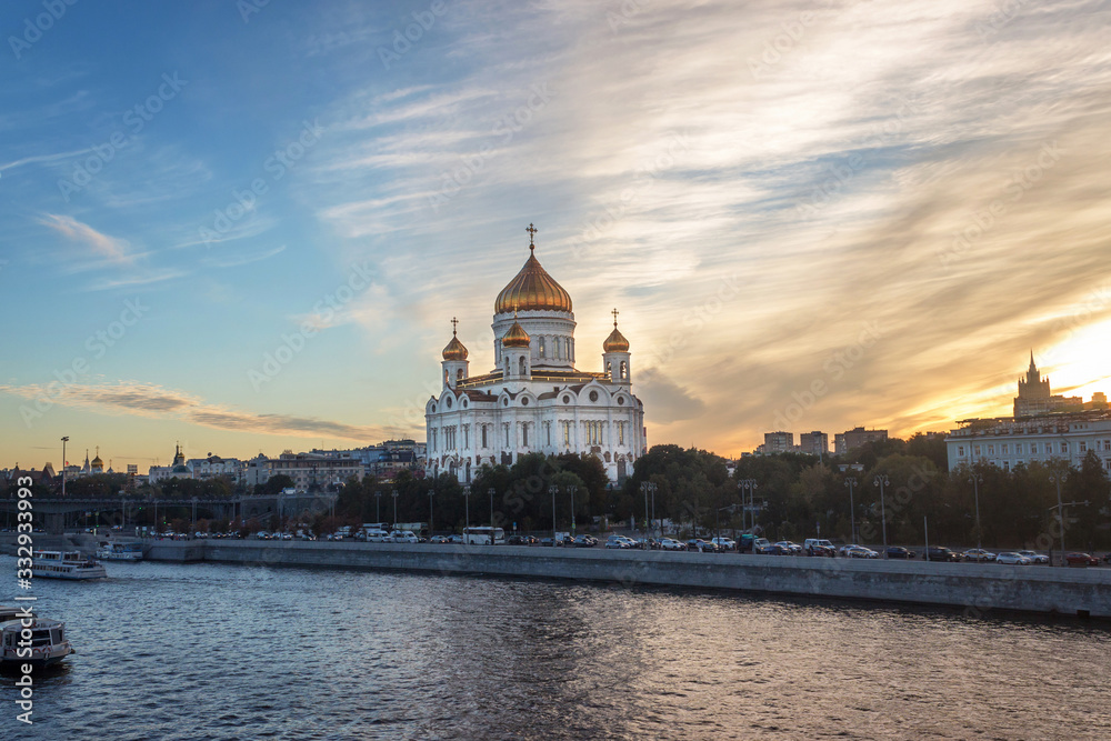 Cathedral of christ the saviour in moscow