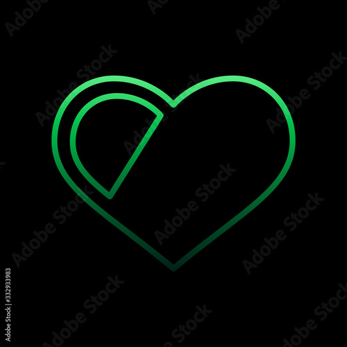 heart surgery nolan icon. Simple thin line, outline vector of Heartbeat icons for ui and ux, website or mobile application