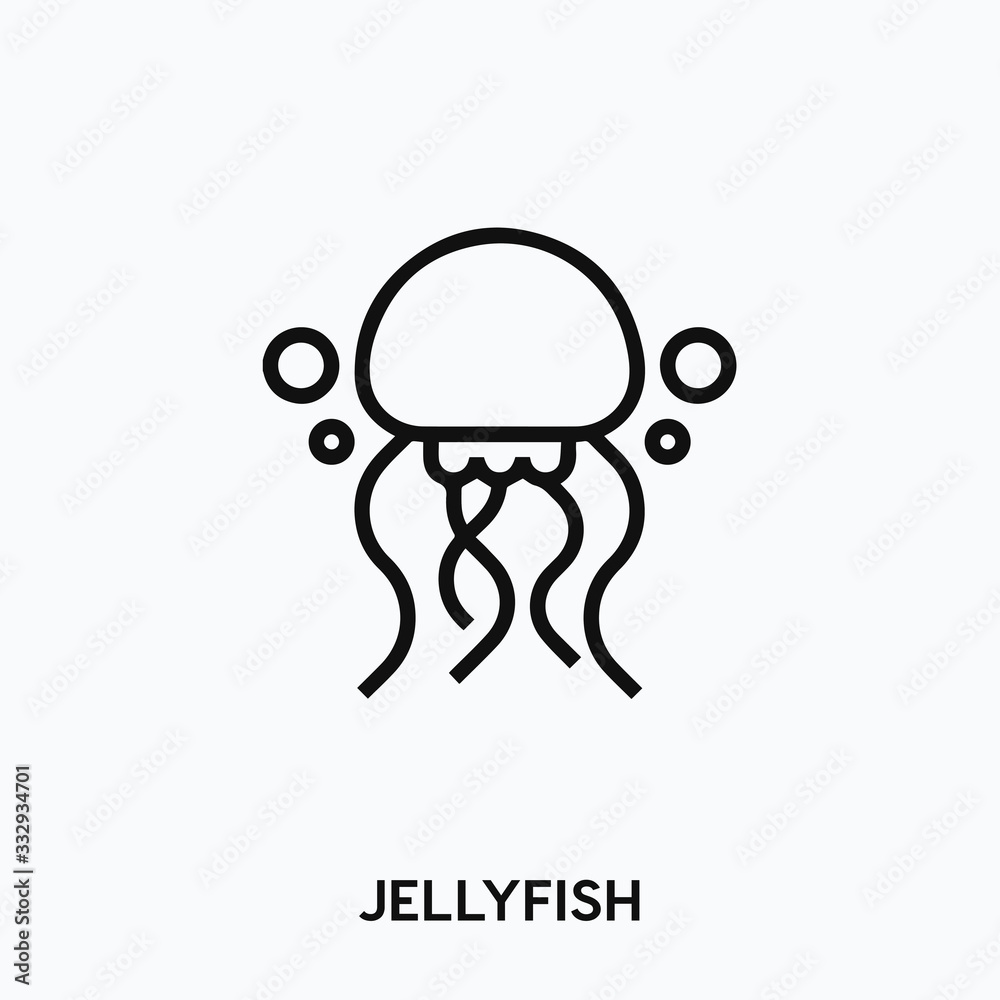 jellyfish icon vector. medusa icon vector symbol illustration. Modern simple vector icon for your design. jellyfish icon vector jellyfish icon vector. medusa icon vector symbol illustration. Modern simple vector icon for your design. jellyfish icon vector