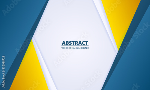 Abstract light background with colored gradient paper lines. Modern elegant design illustration for banner, cover, page, website, flyer and header. Vector illustration EPS10.