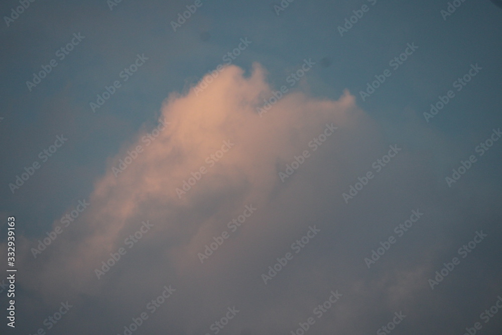 Obraz premium dramatic sky with clouds
