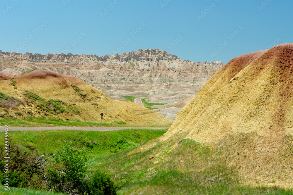 Badlands National Park  -  American national park located in southwestern South Dakota. 