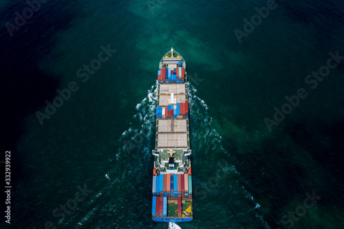 business transportation shipping cargo containers oceans fright