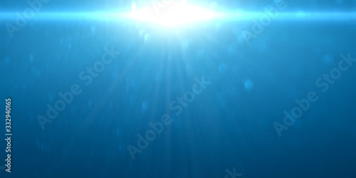 Overlay, flare light transition, effects sunlight, lens flare, light leaks. High-quality stock image of warm sun rays light effects, overlays or golden flare isolated on black background for design © jangnhut