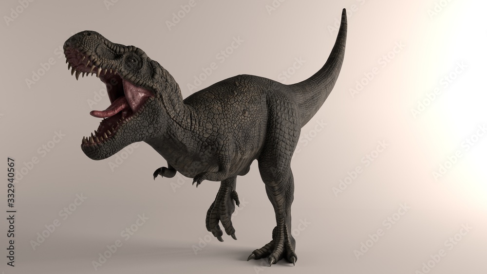 3D rendering of Dinosaur , isolated on white background. 3D rendering of Dinosaur , isolated on white background.