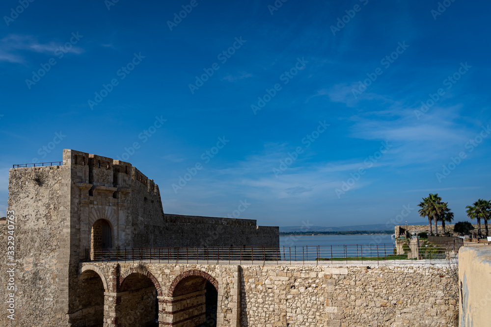 Castello Maniace in Syracuse Italy (Sicily)