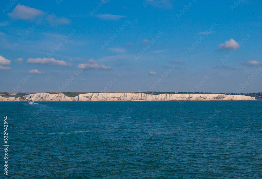 The white cliffs of Dover