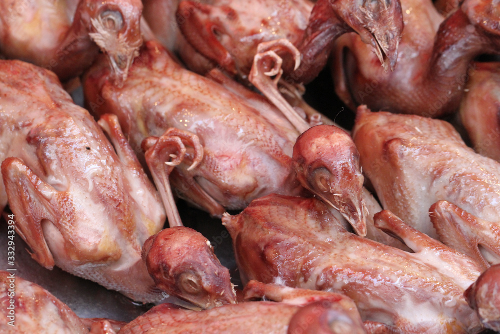 Naklejka premium China, Peking, Foodstreet