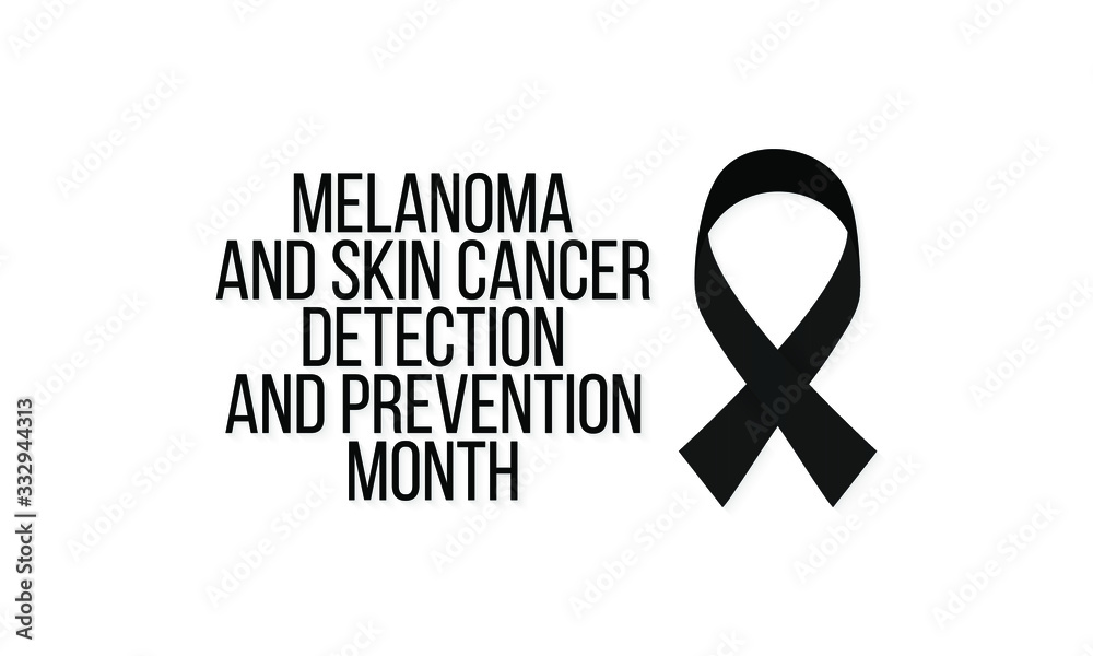Vector illustration on the theme of Melanoma and skin cancer detection, prevention and awareness month of May. Vector illustration on the theme of Melanoma and skin cancer detection, prevention and awareness month of May.