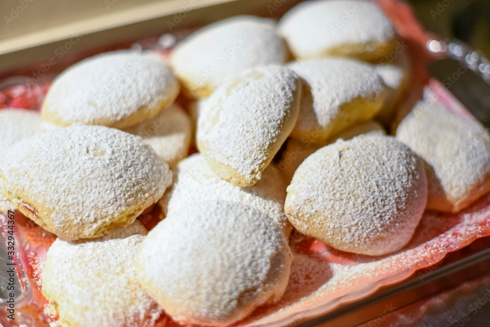 Shortcrust Pastrys With Sugar On Shortcrust Pastrys With Sugar On