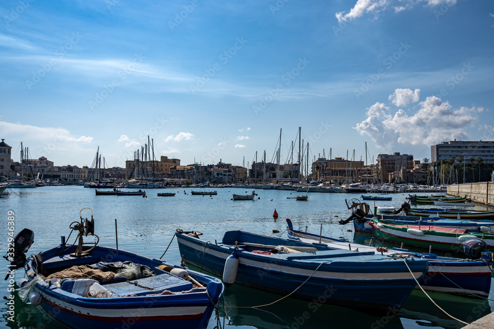 The Bay of Syracuse Italy