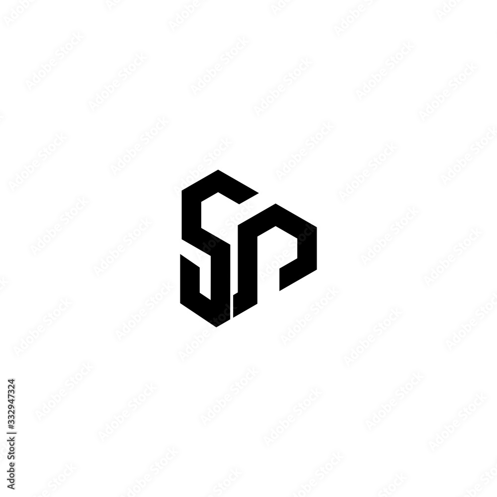 SP PS Letter Logo Design Vector Template SP PS Letter Logo Design Vector Template