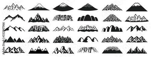 山　アイコンセット
