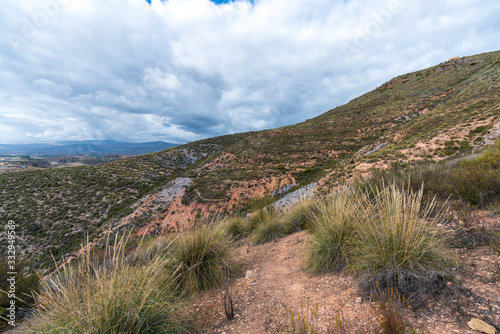 mountainous landscapes near Ugijar (Granada)