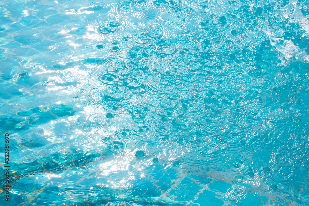 Obraz premium blue swimming pool,background of water in swimming pool.