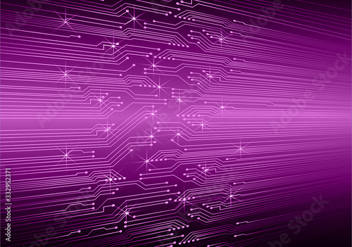 cyber circuit future technology concept background