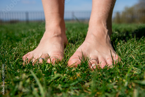 feet on the grass © marc