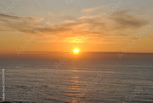 sunset over the ocean © Marina