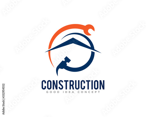 Construction Building Logo Icon Design Vector