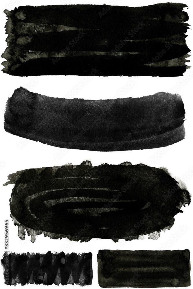 Ink geometric shape. Brush paint strokes. Texture brushes and modern grunge brush lines. Ink brush artistic design element for frame design. Isolated element. Ink geometric shape. Brush paint strokes. Texture brushes and modern grunge brush lines. Ink brush artistic design element for frame design. Isolated element.