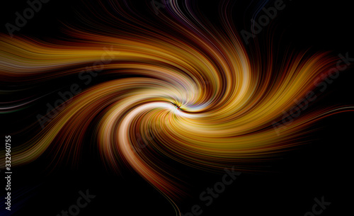 Wallpaper Mural Dynamic shapes composition, powerful, strong lines. Torontodigital.ca