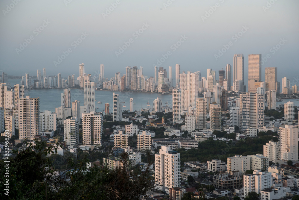 Modern Skyline Cartagena, Colombia