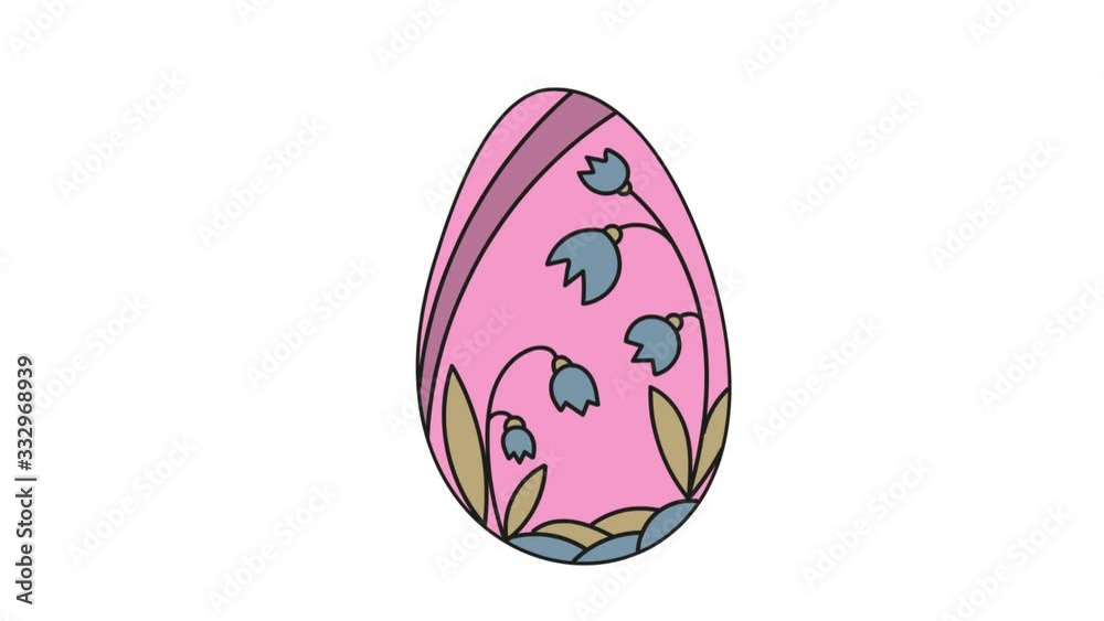 Happy easter video animation greeting Happy easter video animation greeting