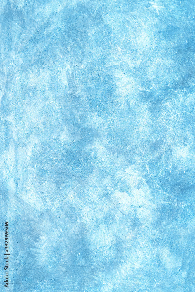 Fototapeta premium Abstract light blue wall background