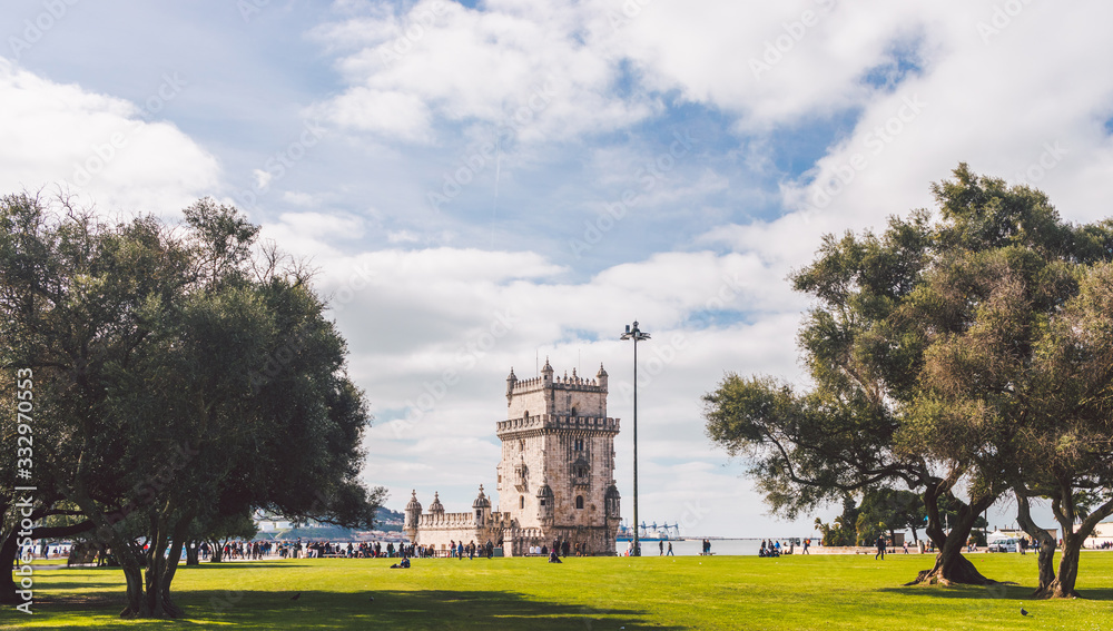 Belem tower in Lisbon, Portugal