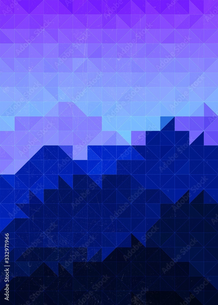 Obraz premium Abstract Colorful Geometrical Artwork,Abstract Graphical Art Background Texture,Modern Conceptual Art