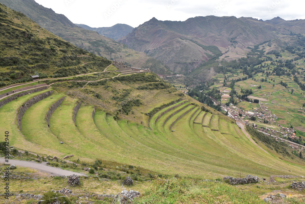 Terrasses incas de la vallée sacrée, Pérou