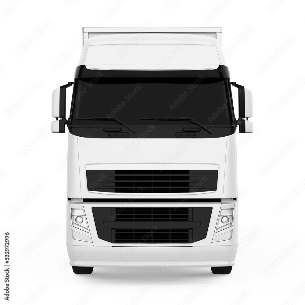 Container Truck Isolated Container Truck Isolated