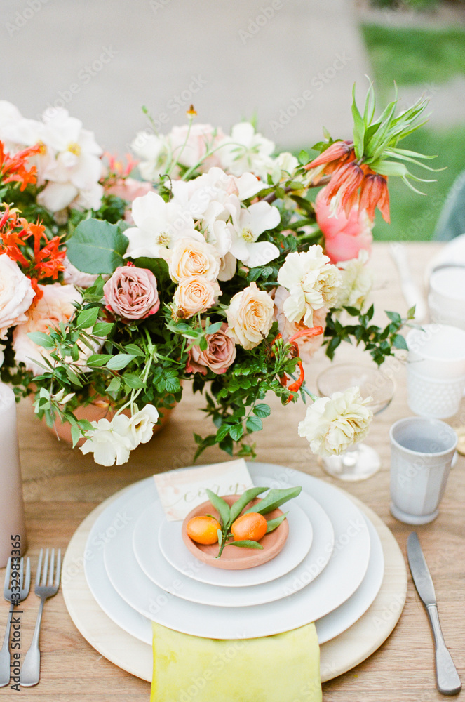 Summertime Wedding Reception Summertime Wedding Reception