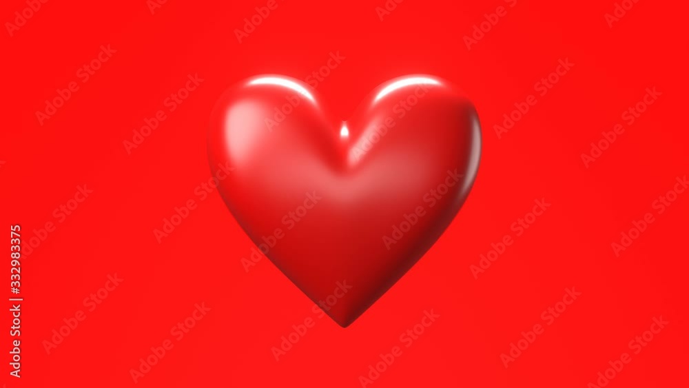 Red broken heart objects in red background. Heart shape object shattered into pieces. Red broken heart objects in red background. Heart shape object shattered into pieces.