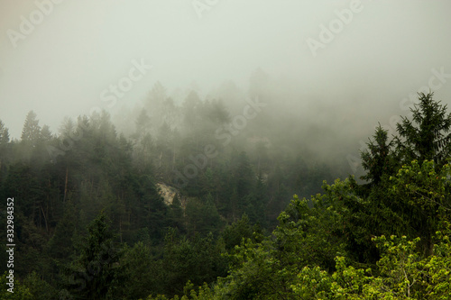 fog on mountain   © antomat