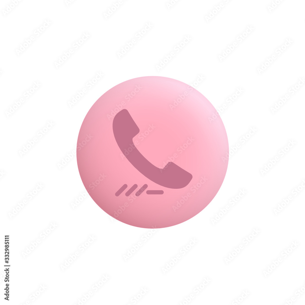 Phone Call -  Modern App Button