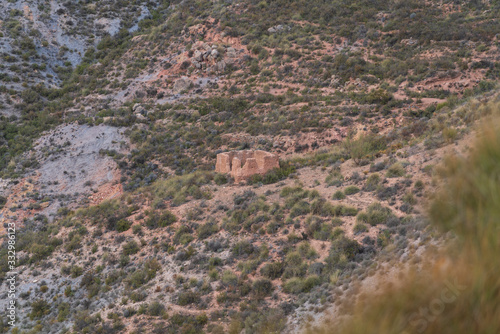 small ruined building near Ugijar (Granada)