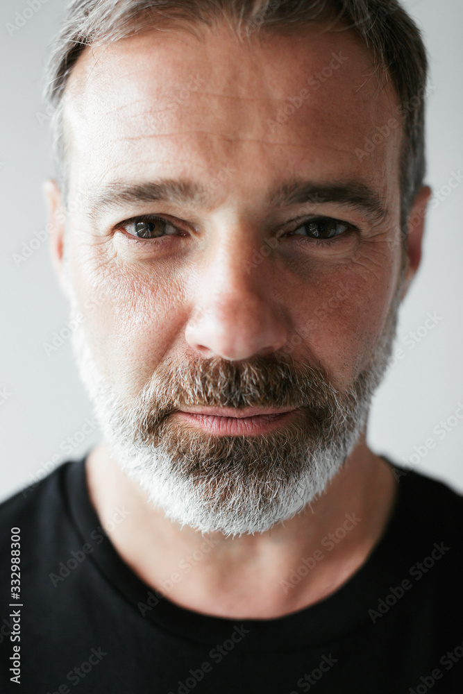 Mature man portrait.