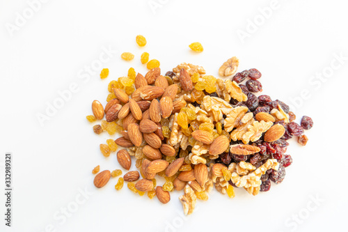 many nuts healthy fat and protein food and snack, ketogenic diet food