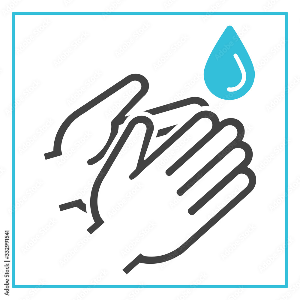 Washing hands protection Washing hands protection