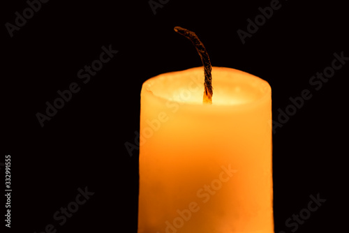 candle on black background, sweden, stockholm, nacka