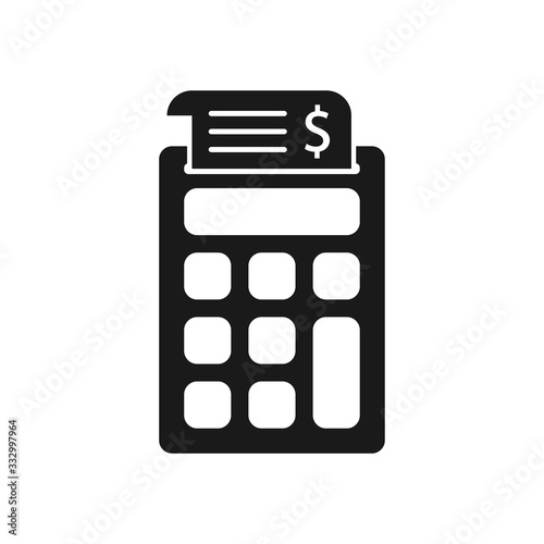 calculator icon, flat design best calculator icon