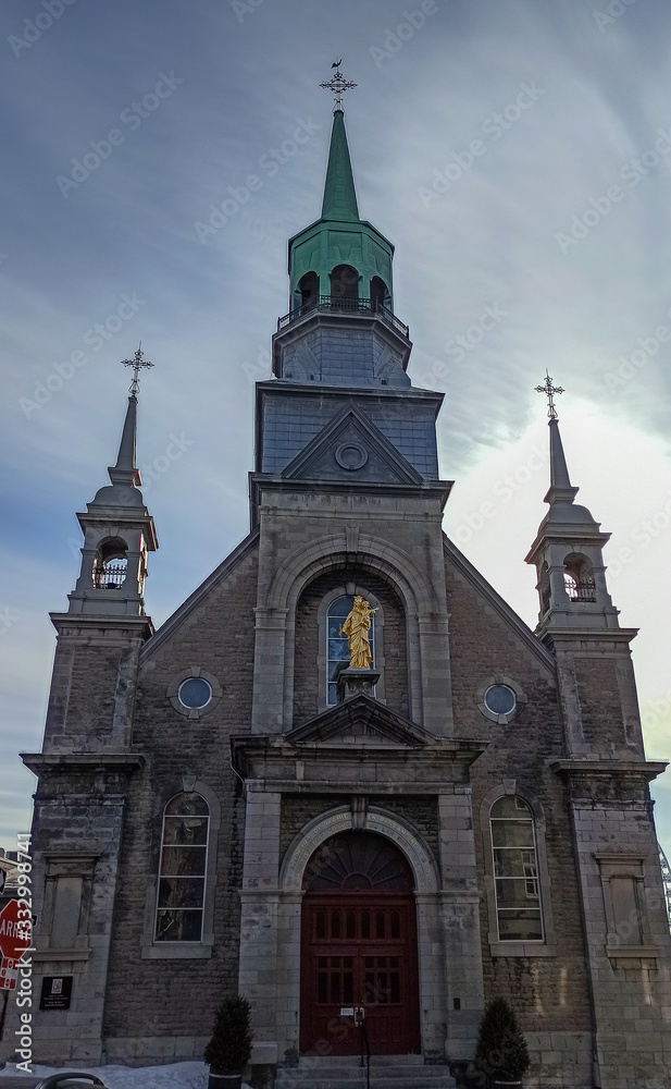 Obraz premium Montreal is the cultural capital of Canada. Beautiful city