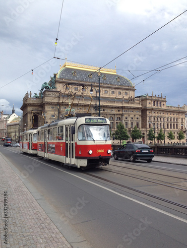 Obraz na płótnie Prague w salonie